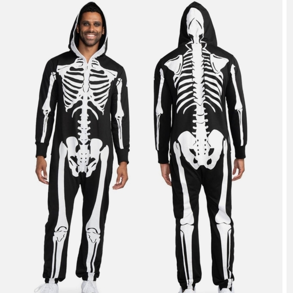 Tipsy Elves Unisex Skeleton Costume - Picture 1 of 14